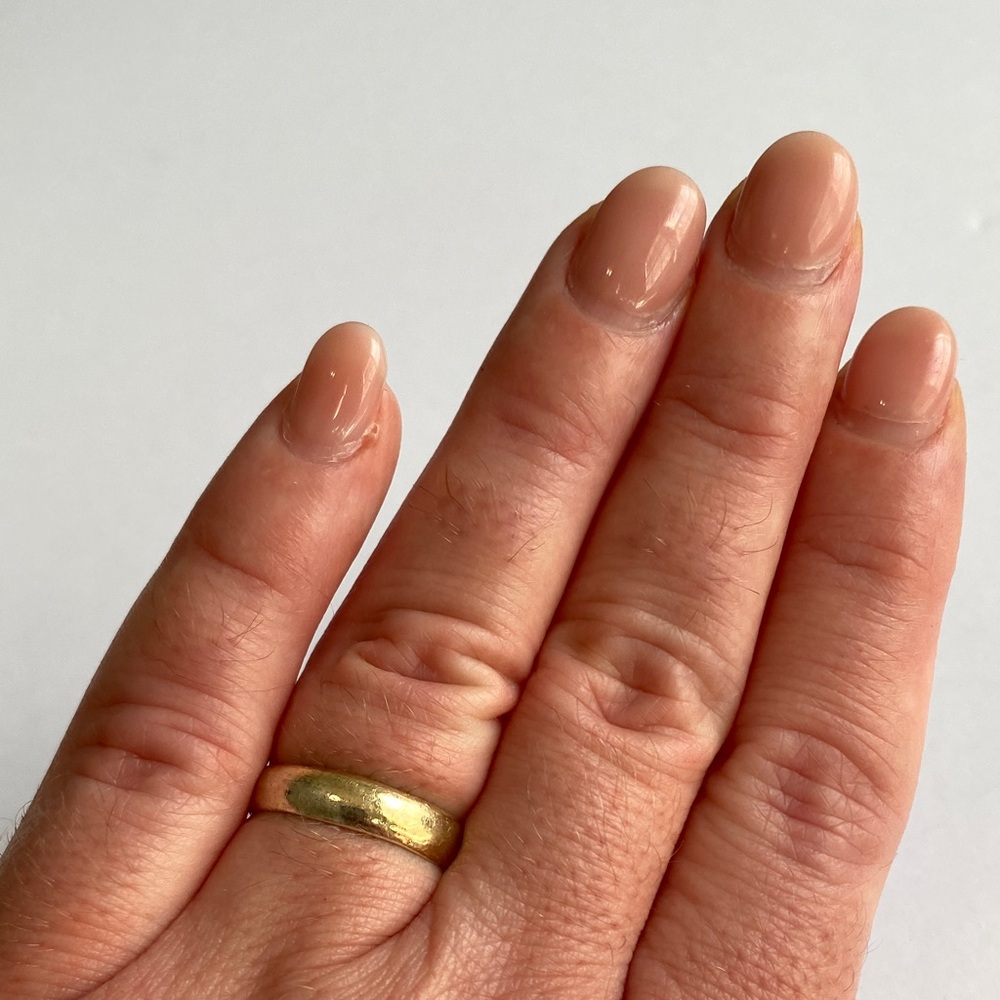 Vintage Sterling Silver Band Ring [Size 8] - Picture 2 of 4